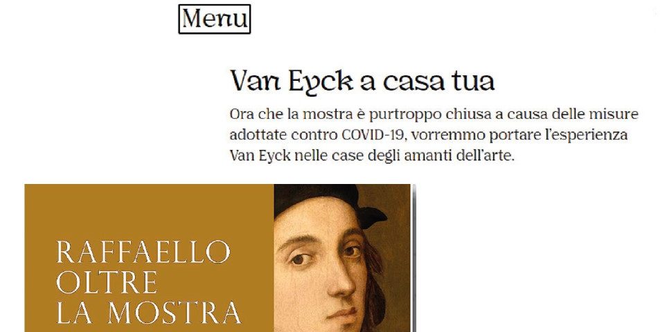 Musei e tecnologia digitale nell’emergenza COVID-19: prospettive e spunti per la comunicazione di mostre e collezioni