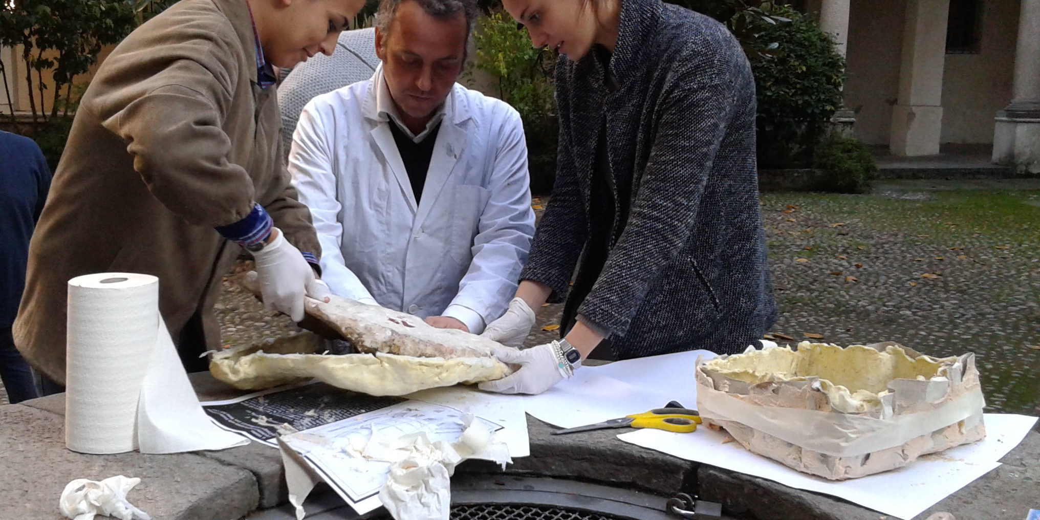 Laboratorio sul calco in gesso – Aspettando la notte