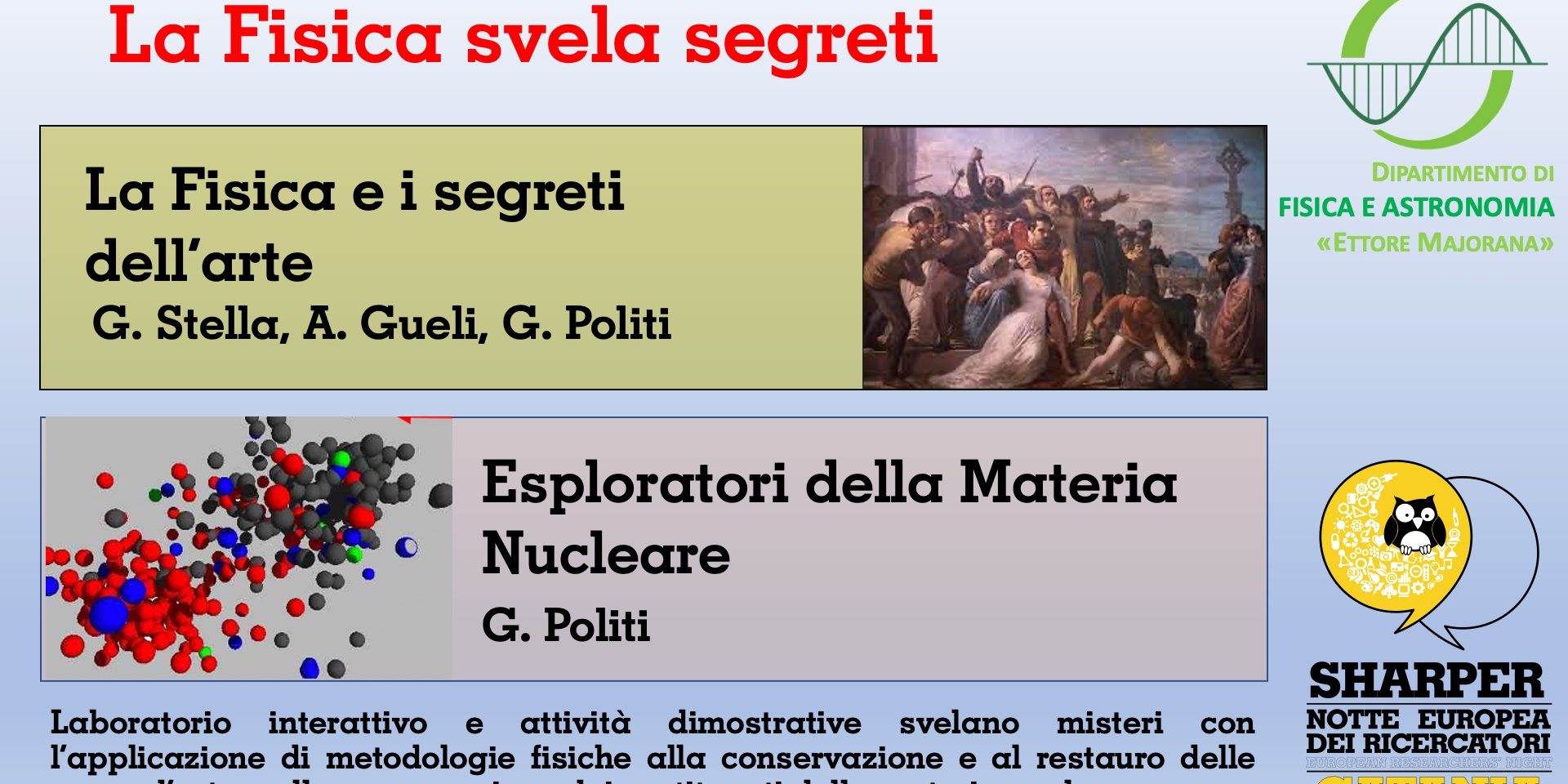 La Fisica svela segreti