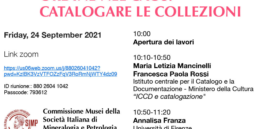 Ordine nel caos: catalogare le collezioni