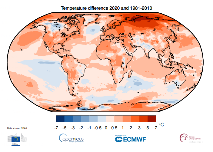 Il cambiamento climatico ne combina di tutti i colori