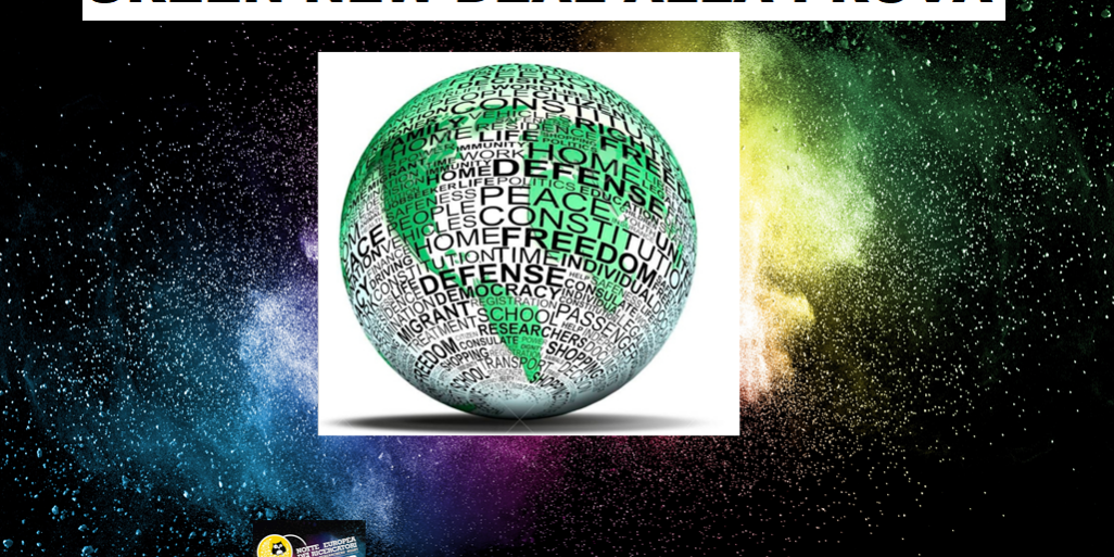 GREEN NEW DEAL ALLA PROVA