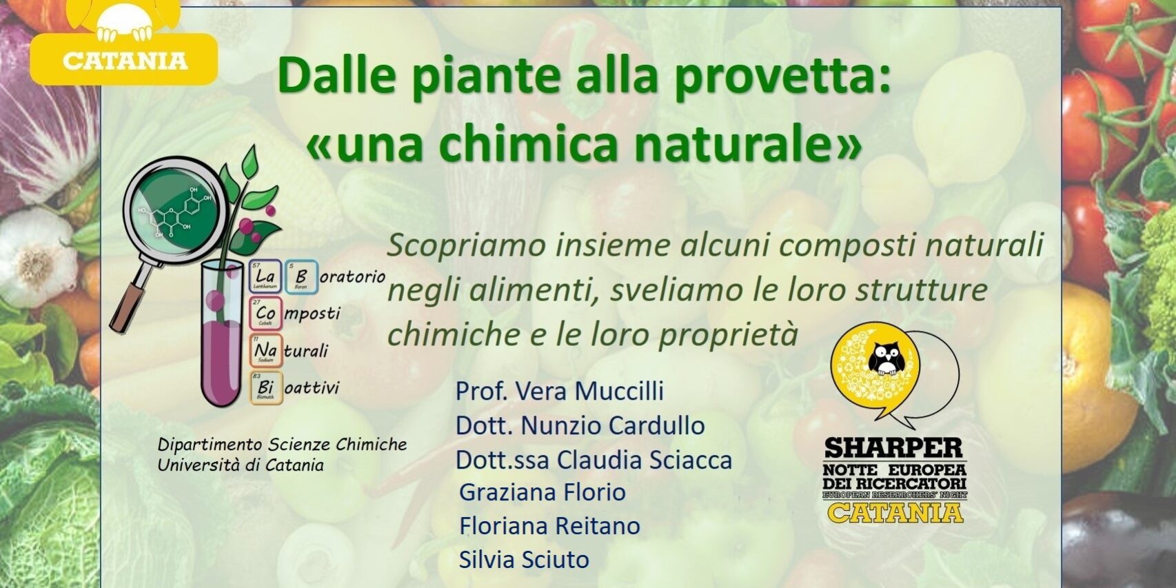 Dalle piante alla provetta: “una chimica naturale”