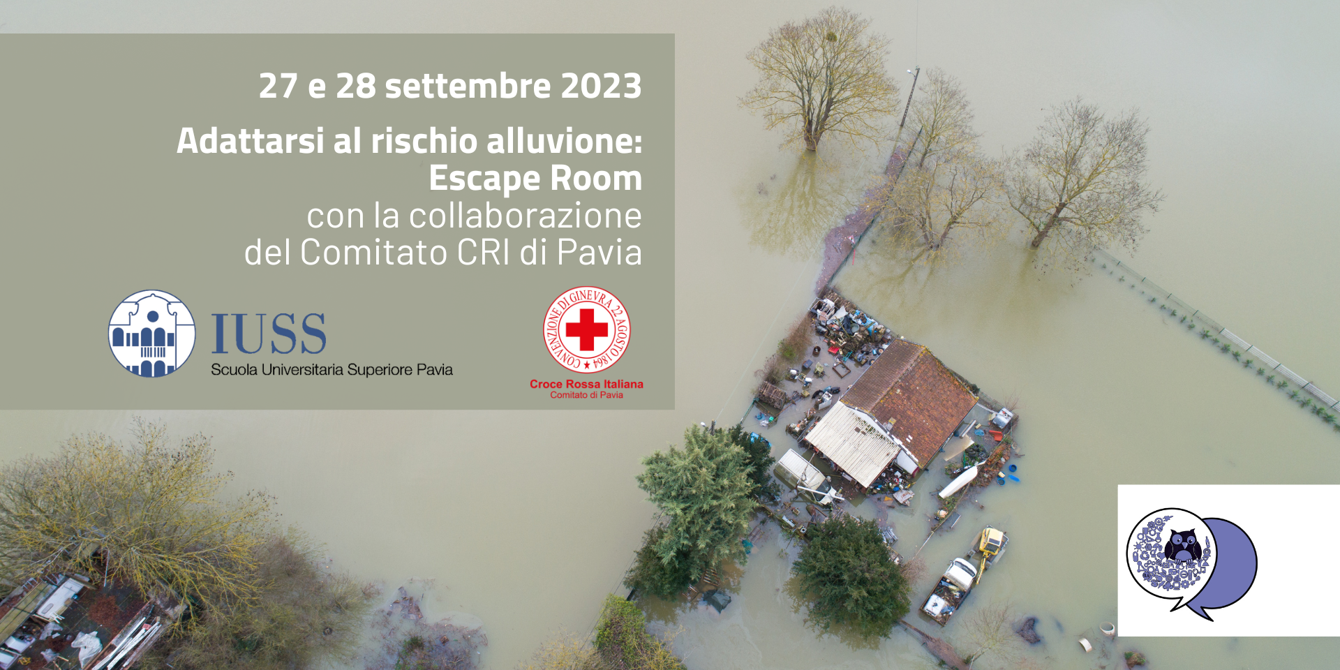 Adattarsi al rischio alluvione: escape room