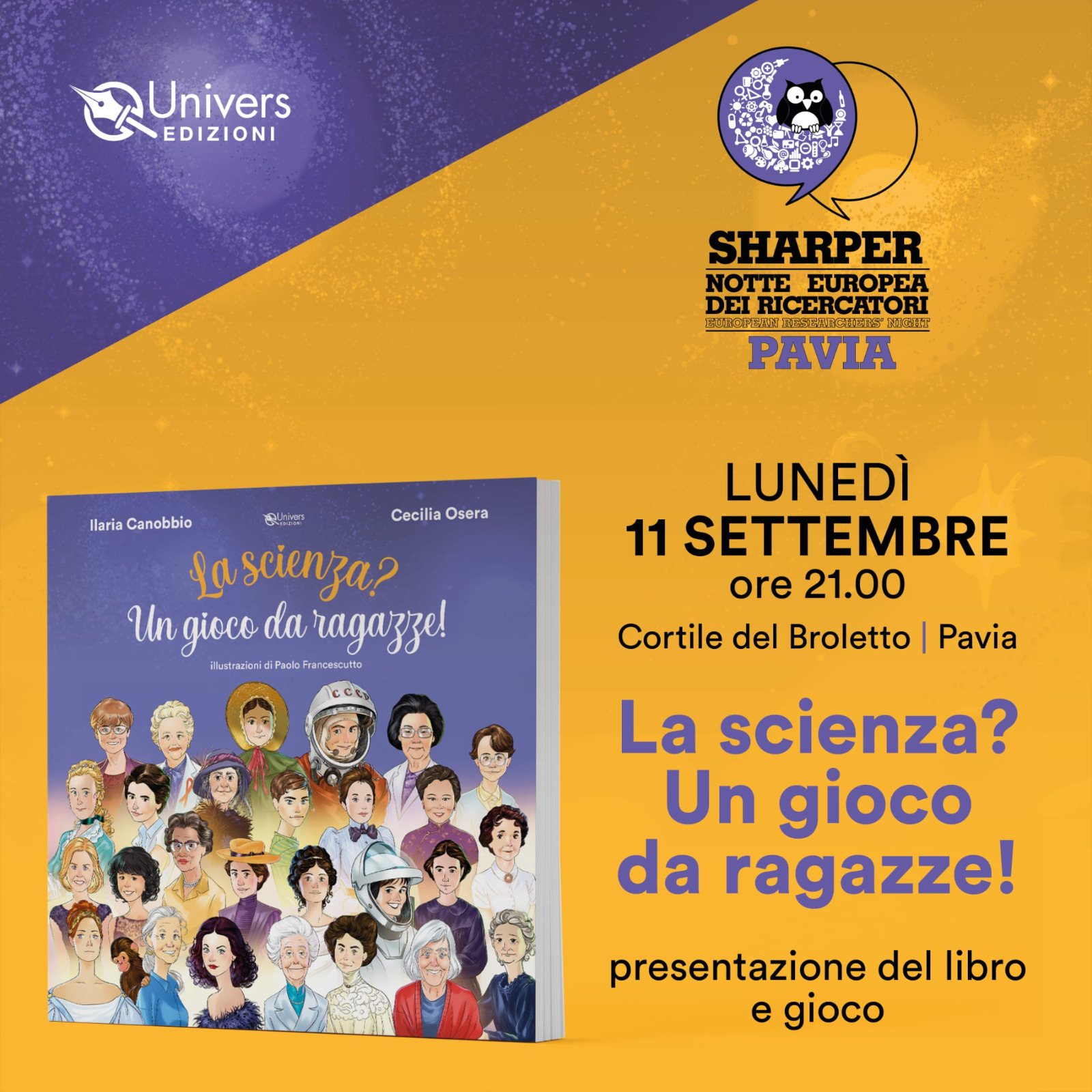 La scienza? Un gioco da ragazze!